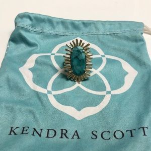 Kendra Scott Turquoise Cocktail Ring